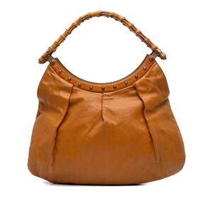 Pre Loved gucci Women Brown Hobo Bag